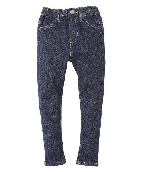 devirock（デビロック）の「楽デニム スキニーパンツ（デニムパンツ・キッズ・ワンウォッシュ/ブルー系その他/ネイビー/サックスブルー・130cm/140cm/100cm/160cm/150cm/110cm/120cm）」の5枚目の写真