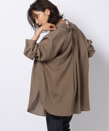 BARNYARDSTORM | BARNYARDSTORM / バックレースアップリネンシャツ(シャツ/ブラウス)