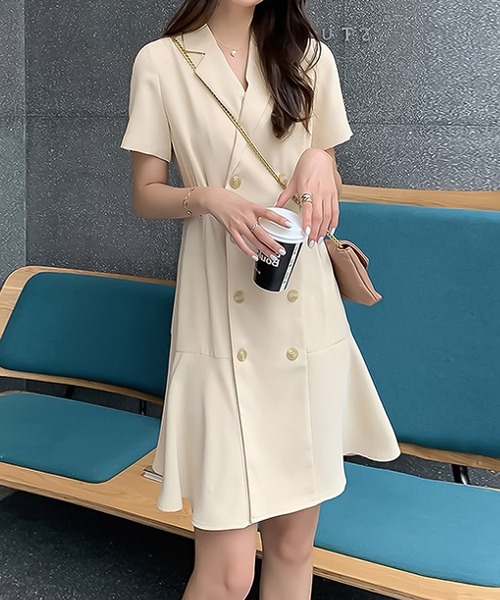 セール ダブルボタンワンピース ワンピース Ulysses ユリシス のファッション通販 Zozotown