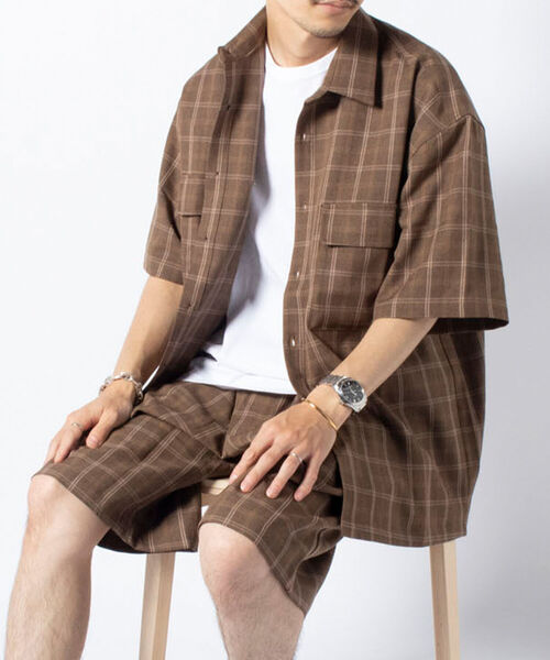 GLOSTER（グロスター）の「テックワークショーツ（その他パンツ・メンズ・ブラック/ライトグリーン/ベージュ系その他・MEDIUM/LARGE）」の11枚目の写真