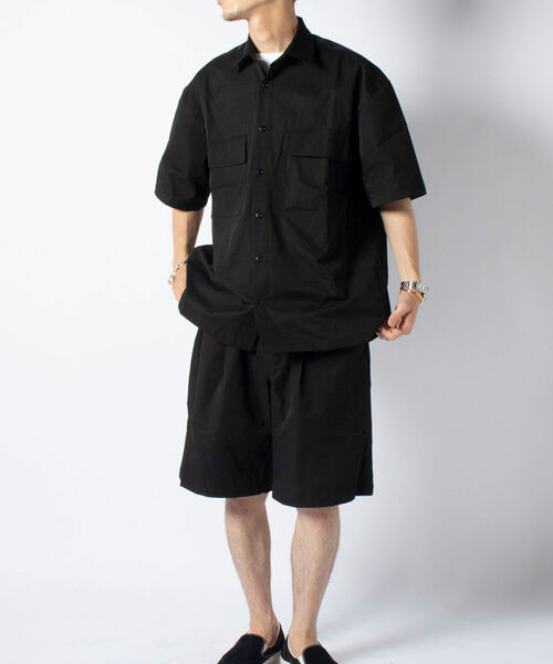 GLOSTER（グロスター）の「テックワークショーツ（その他パンツ・メンズ・ブラック/ライトグリーン/ベージュ系その他・MEDIUM/LARGE）」の5枚目の写真