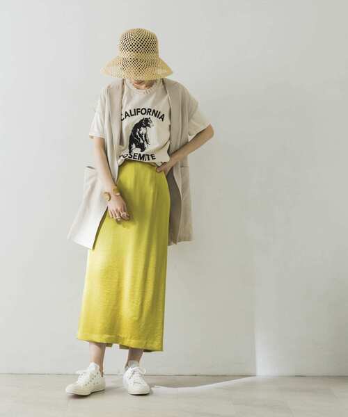 MIXTA（ミクスタ）の「Mixta　YOSEMITEBEAR T-SHIRTS（Tシャツ/カットソー・レディース・アイボリー・-）」の4枚目の写真