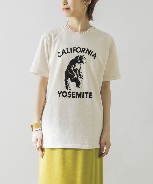 MIXTA（ミクスタ）の「Mixta　YOSEMITEBEAR T-SHIRTS（Tシャツ/カットソー・レディース・アイボリー・-）」の12枚目の写真