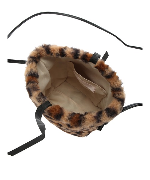 Honey Salon（ハニーサロン）の「ファーミニポシェット（ショルダーバッグ・レディース・ラベンダー/ブラウン/ホワイト・FREE）」の22枚目の写真