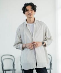 coen | ポプリン起毛ビッグシャツ(シャツ/ブラウス)