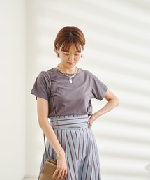 DouDou | オーガニックコットン半袖クルーTシャツ(Tシャツ/カットソー)