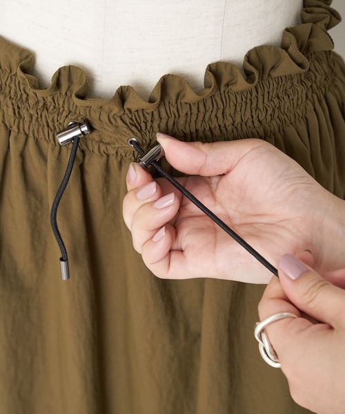 BEARDSLEY（ビアズリー）の「花スカート（スカート・レディース・カーキ・FREE）」の8枚目の写真