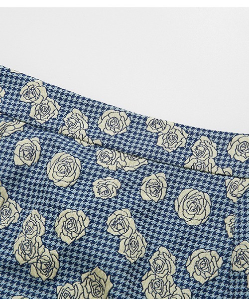 Fano Studios（ファノ ストゥディオズ）の「サイドスリット ジャカードスカート FX21B067【Fano Studios】（スカート・レディース・ブルー・S/M/L）」の10枚目の写真