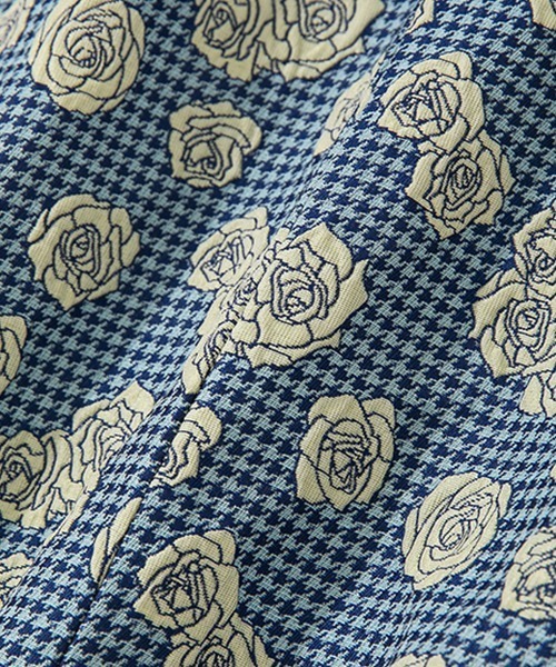 Fano Studios（ファノ ストゥディオズ）の「サイドスリット ジャカードスカート FX21B067【Fano Studios】（スカート・レディース・ブルー・S/M/L）」の13枚目の写真