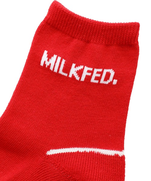 MILKFED.（ミルクフェド）の「MILKFED.  MIDDLE SOCKS SET（ソックス/靴下・レディース・ライトパープル/ブラック/レッド・ONE SIZE）」の22枚目の写真