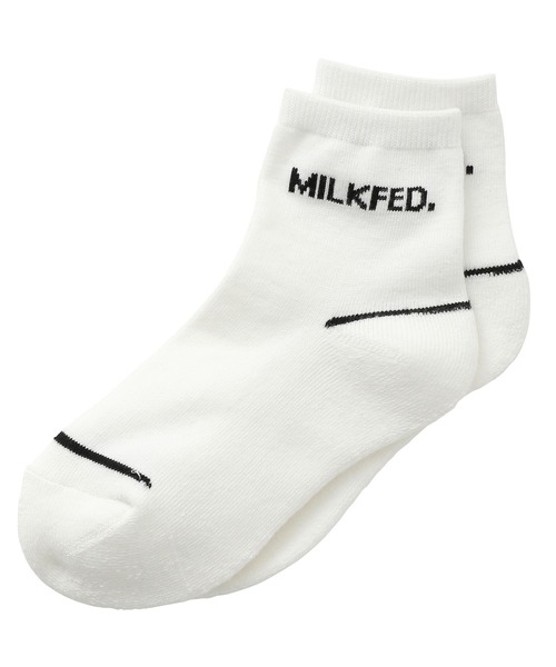 MILKFED.（ミルクフェド）の「MILKFED.  MIDDLE SOCKS SET（ソックス/靴下・レディース・ライトパープル/ブラック/レッド・ONE SIZE）」の6枚目の写真