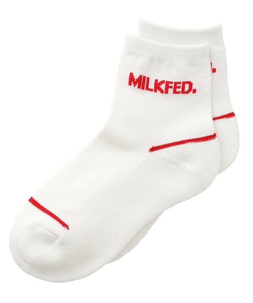 MILKFED.（ミルクフェド）の「MILKFED.  MIDDLE SOCKS SET（ソックス/靴下・レディース・ライトパープル/ブラック/レッド・ONE SIZE）」の13枚目の写真
