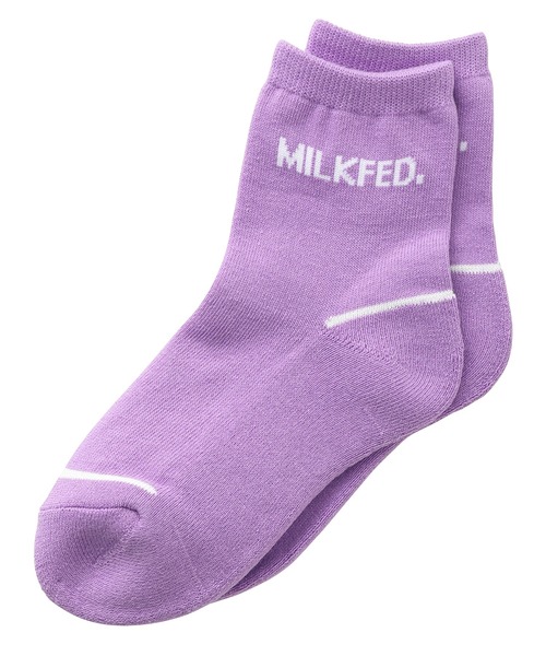 MILKFED.（ミルクフェド）の「MILKFED.  MIDDLE SOCKS SET（ソックス/靴下・レディース・ライトパープル/ブラック/レッド・ONE SIZE）」の18枚目の写真