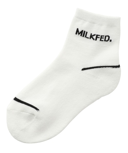 MILKFED.（ミルクフェド）の「MILKFED.  MIDDLE SOCKS SET（ソックス/靴下・レディース・ライトパープル/ブラック/レッド・ONE SIZE）」の10枚目の写真