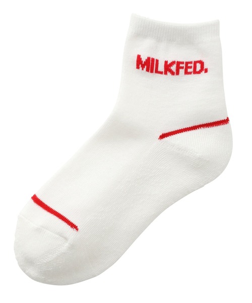 MILKFED.（ミルクフェド）の「MILKFED.  MIDDLE SOCKS SET（ソックス/靴下・レディース・ライトパープル/ブラック/レッド・ONE SIZE）」の11枚目の写真