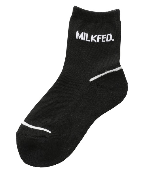 MILKFED.（ミルクフェド）の「MILKFED.  MIDDLE SOCKS SET（ソックス/靴下・レディース・ライトパープル/ブラック/レッド・ONE SIZE）」の12枚目の写真