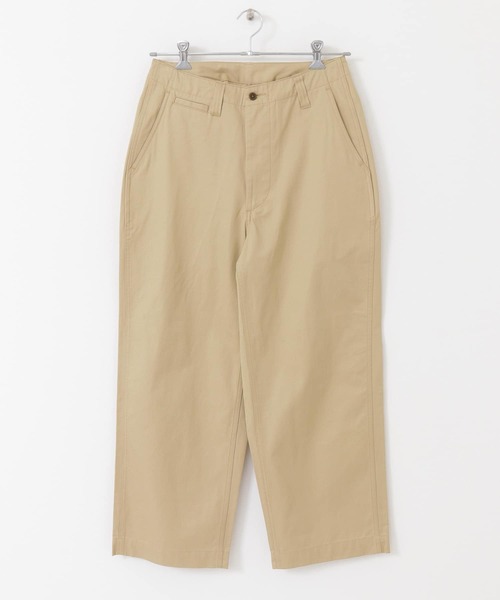 URBAN RESEARCH（アーバンリサーチ）の「ARMY CHINO TROUSERS（チノパンツ・メンズ・ネイビー/アイボリー/ベージュ・MEDIUM/LARGE）」の12枚目の写真