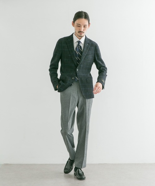 URBAN RESEARCH（アーバンリサーチ）の「URBAN RESEARCH Tailor　BONOTTOチェックジャケット（スーツジャケット・メンズ・ブラウン/ブラック・48/44/42/46/50）」の5枚目の写真