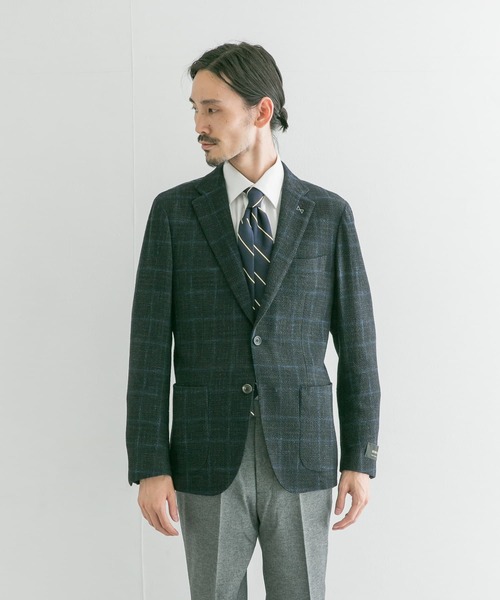 URBAN RESEARCH（アーバンリサーチ）の「URBAN RESEARCH Tailor　BONOTTOチェックジャケット（スーツジャケット・メンズ・ブラウン/ブラック・48/44/42/46/50）」の15枚目の写真