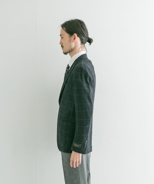 URBAN RESEARCH（アーバンリサーチ）の「URBAN RESEARCH Tailor　BONOTTOチェックジャケット（スーツジャケット・メンズ・ブラウン/ブラック・48/44/42/46/50）」の11枚目の写真