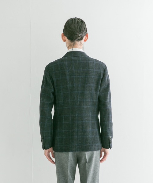 URBAN RESEARCH（アーバンリサーチ）の「URBAN RESEARCH Tailor　BONOTTOチェックジャケット（スーツジャケット・メンズ・ブラウン/ブラック・48/44/42/46/50）」の9枚目の写真