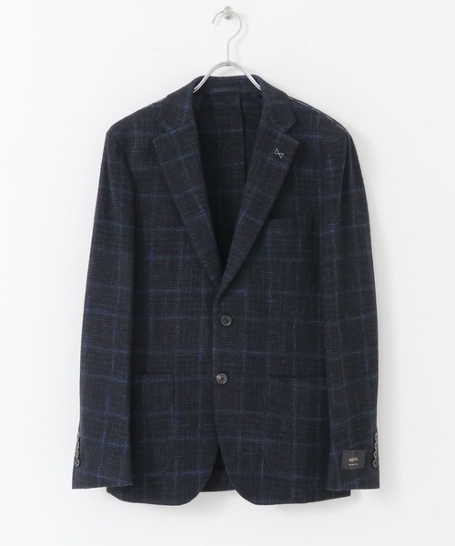 URBAN RESEARCH（アーバンリサーチ）の「URBAN RESEARCH Tailor　BONOTTOチェックジャケット（スーツジャケット・メンズ・ブラウン/ブラック・48/44/42/46/50）」の7枚目の写真