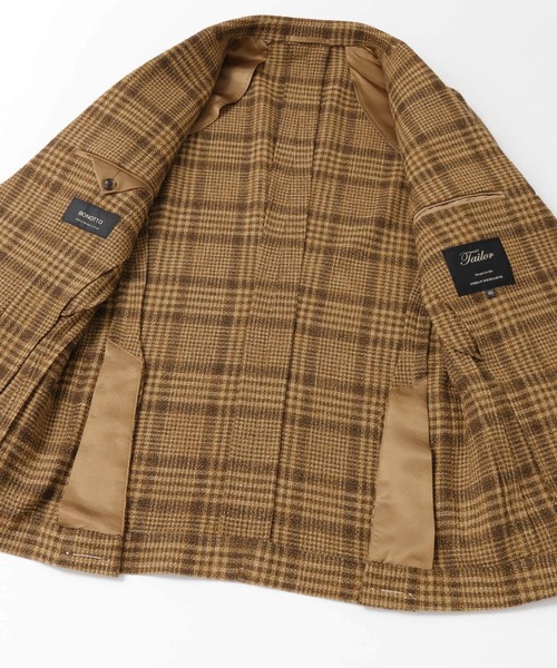 URBAN RESEARCH（アーバンリサーチ）の「URBAN RESEARCH Tailor　BONOTTOチェックジャケット（スーツジャケット・メンズ・ブラウン/ブラック・48/44/42/46/50）」の6枚目の写真