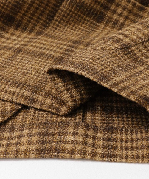 URBAN RESEARCH（アーバンリサーチ）の「URBAN RESEARCH Tailor　BONOTTOチェックジャケット（スーツジャケット・メンズ・ブラウン/ブラック・48/44/42/46/50）」の10枚目の写真