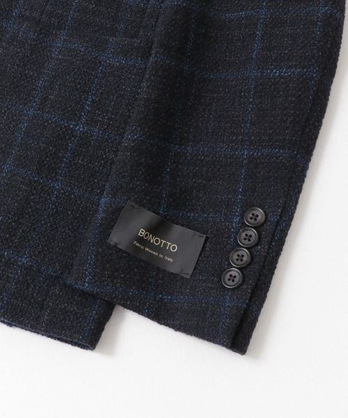 URBAN RESEARCH（アーバンリサーチ）の「URBAN RESEARCH Tailor　BONOTTOチェックジャケット（スーツジャケット・メンズ・ブラウン/ブラック・48/44/42/46/50）」の8枚目の写真