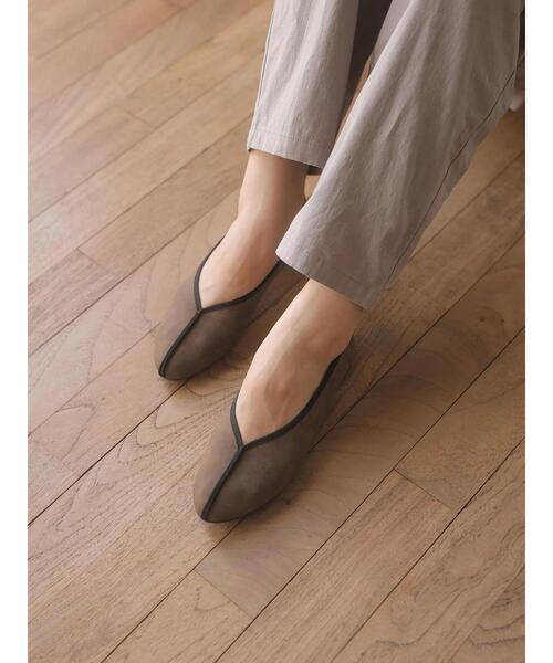 AMERICAN HOLIC(アメリカンホリック)の「【WEB限定】中敷きファーチャイナシューズ(パンプス・レディース・ブラック/ブラウン/ピンク/ゴールド/アイボリー・S/M/L)」の22枚目の写真