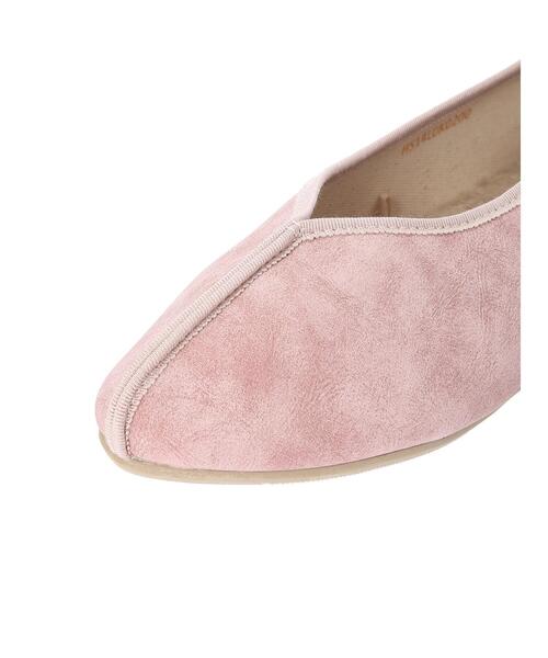 AMERICAN HOLIC(アメリカンホリック)の「【WEB限定】中敷きファーチャイナシューズ(パンプス・レディース・ブラック/ブラウン/ピンク/ゴールド/アイボリー・S/M/L)」の19枚目の写真