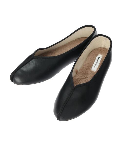 AMERICAN HOLIC(アメリカンホリック)の「【WEB限定】中敷きファーチャイナシューズ(パンプス・レディース・ブラック/ブラウン/ピンク/ゴールド/アイボリー・S/M/L)」の15枚目の写真