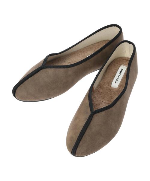 AMERICAN HOLIC(アメリカンホリック)の「【WEB限定】中敷きファーチャイナシューズ(パンプス・レディース・ブラック/ブラウン/ピンク/ゴールド/アイボリー・S/M/L)」の13枚目の写真