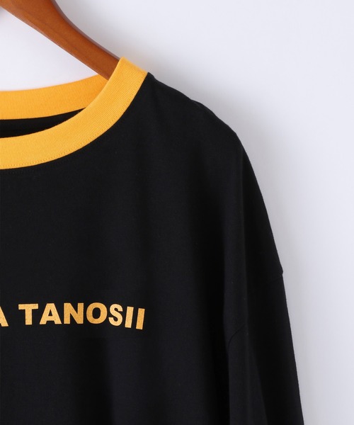 niko and...（ニコアンド）の「【BOKU HA TANOSII（ボクハタノシイ）】コラボロンＴ（Tシャツ/カットソー・メンズ・ホワイト/ブラック/パープル/レッド・MEDIUM/LARGE）」の10枚目の写真