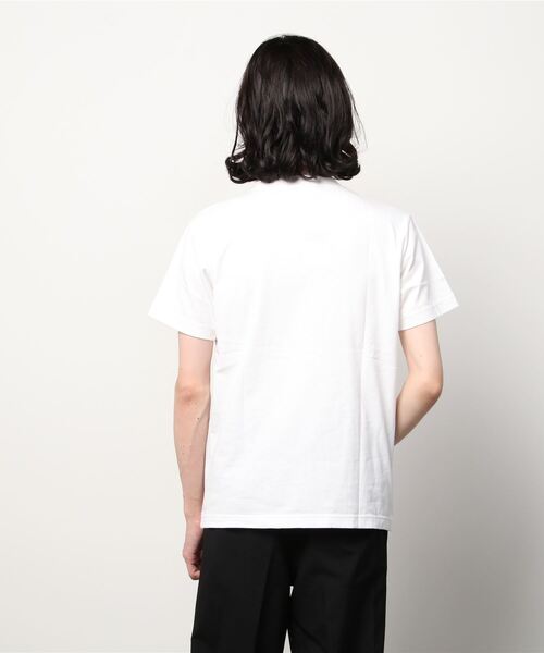 Champion(チャンピオン)の「CHAMPION SHORT SLEEVE T-SHIRT (チャンピオン ショートスリーブTシャツ)(4colors)(Men's)(C3-S301)(Tシャツ/カットソー・メンズ・ホワイト/ブラック/杢グレー/ネイビー・S/M/L/XL)」の5枚目の写真