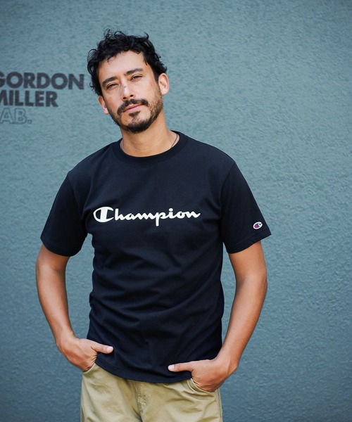 Champion(チャンピオン)の「CHAMPION SHORT SLEEVE T-SHIRT (チャンピオン ショートスリーブTシャツ)(4colors)(Men's)(C3-S301)(Tシャツ/カットソー・メンズ・ホワイト/ブラック/杢グレー/ネイビー・S/M/L/XL)」の3枚目の写真