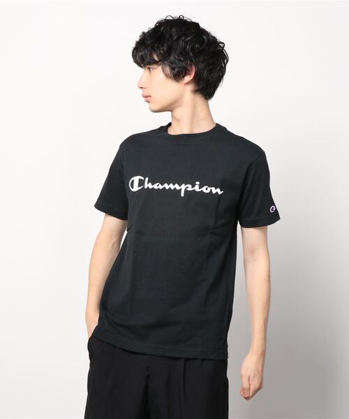 Champion(チャンピオン)の「CHAMPION SHORT SLEEVE T-SHIRT (チャンピオン ショートスリーブTシャツ)(4colors)(Men's)(C3-S301)(Tシャツ/カットソー・メンズ・ホワイト/ブラック/杢グレー/ネイビー・S/M/L/XL)」の8枚目の写真