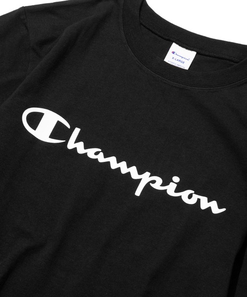Champion(チャンピオン)の「CHAMPION SHORT SLEEVE T-SHIRT (チャンピオン ショートスリーブTシャツ)(4colors)(Men's)(C3-S301)(Tシャツ/カットソー・メンズ・ホワイト/ブラック/杢グレー/ネイビー・S/M/L/XL)」の16枚目の写真