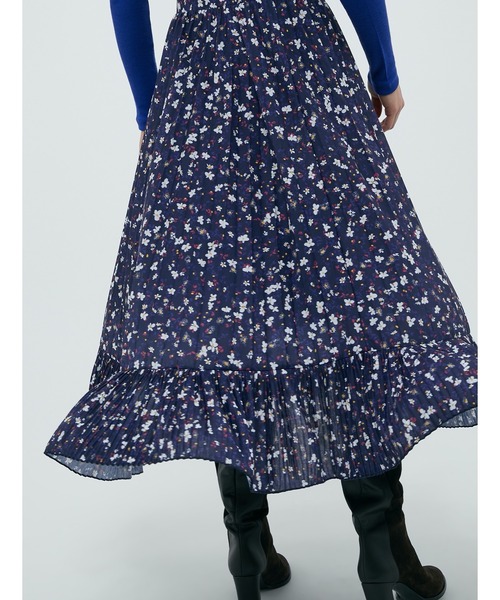 MAX&Co.（マックス アンド コー）の「MAX＆Co. [コンチーゾ] ジャージー ミディ スカート（スカート・レディース・ネイビー・SMALL/MEDIUM/LARGE/X-SMALL）」の5枚目の写真