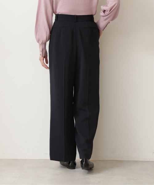 NATURAL BEAUTY BASIC（ナチュラルビューティーベーシック）の「梳毛調ストレートワイドパンツ/0171230912（その他パンツ・レディース・グレー/ブルー系その他6・SMALL/MEDIUM/LARGE/X-SMALL）」の13枚目の写真