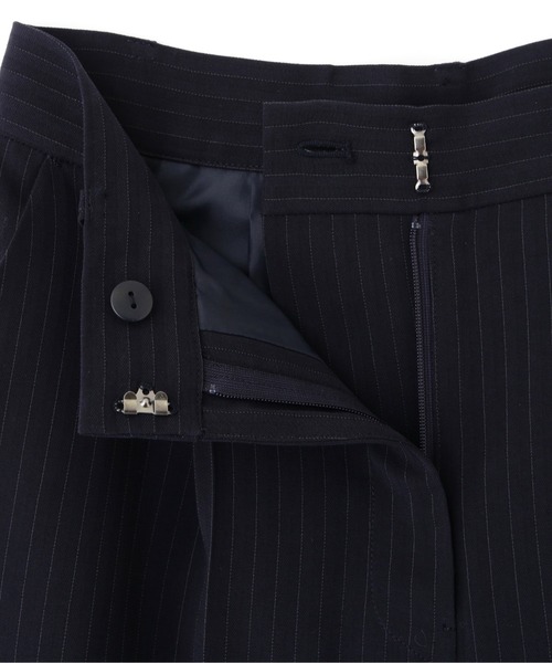 NATURAL BEAUTY BASIC（ナチュラルビューティーベーシック）の「梳毛調ストレートワイドパンツ/0171230912（その他パンツ・レディース・グレー/ブルー系その他6・SMALL/MEDIUM/LARGE/X-SMALL）」の18枚目の写真