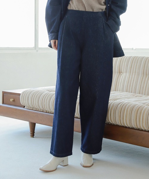 LAKOLE（ラコレ）の「バレルフィットデニムパンツ / 229007（デニムパンツ・レディース・スミクロ/インディゴブルー/ダークインディゴブルー・SMALL/MEDIUM）」の3枚目の写真