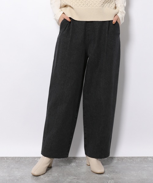 LAKOLE（ラコレ）の「バレルフィットデニムパンツ / 229007（デニムパンツ・レディース・スミクロ/インディゴブルー/ダークインディゴブルー・SMALL/MEDIUM）」の15枚目の写真