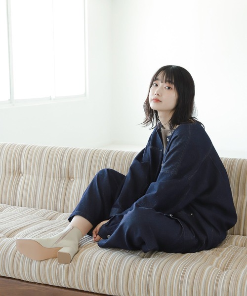 LAKOLE（ラコレ）の「バレルフィットデニムパンツ / 229007（デニムパンツ・レディース・スミクロ/インディゴブルー/ダークインディゴブルー・SMALL/MEDIUM）」の8枚目の写真