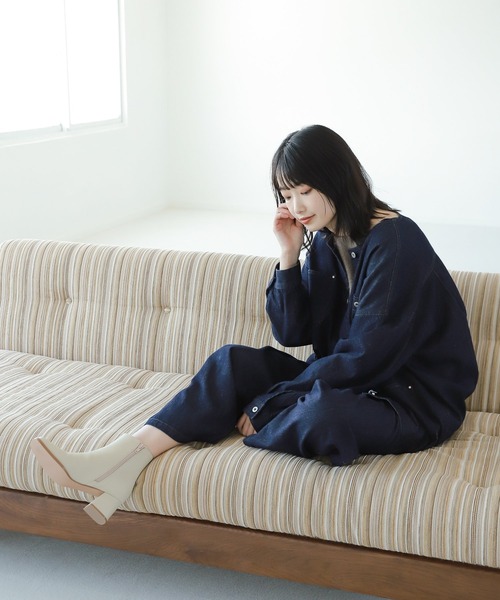 LAKOLE（ラコレ）の「バレルフィットデニムパンツ / 229007（デニムパンツ・レディース・スミクロ/インディゴブルー/ダークインディゴブルー・SMALL/MEDIUM）」の9枚目の写真