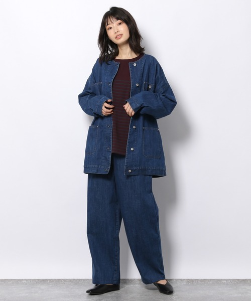 LAKOLE（ラコレ）の「バレルフィットデニムパンツ / 229007（デニムパンツ・レディース・スミクロ/インディゴブルー/ダークインディゴブルー・SMALL/MEDIUM）」の16枚目の写真