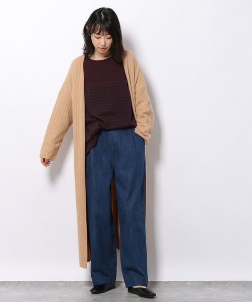 LAKOLE（ラコレ）の「バレルフィットデニムパンツ / 229007（デニムパンツ・レディース・スミクロ/インディゴブルー/ダークインディゴブルー・SMALL/MEDIUM）」の18枚目の写真