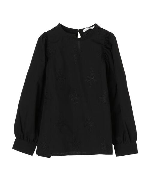 Green　Parks（グリーンパークス）の「・novem9 刺繍×バルーンスリーブブラウス＊（シャツ/ブラウス・レディース・ブラック/ベージュ/オフホワイト・FREE）」の22枚目の写真