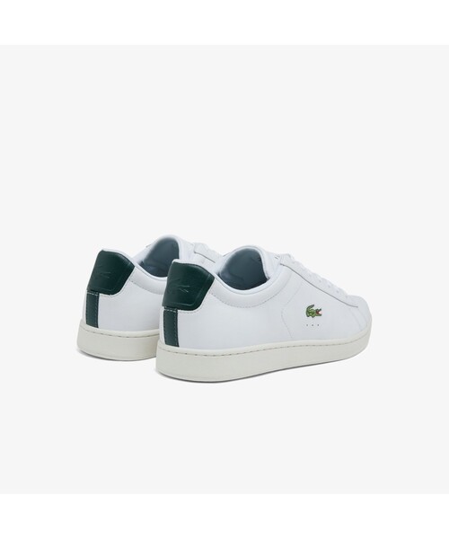LACOSTE（ラコステ）の「メンズ CARNABY EVO 0721 1（スニーカー・メンズ・オフホワイト/ホワイト×グリーン・25.5cm/26.5cm/28.5cm/25.0cm/26.0cm/27.0cm/28.0cm）」の10枚目の写真