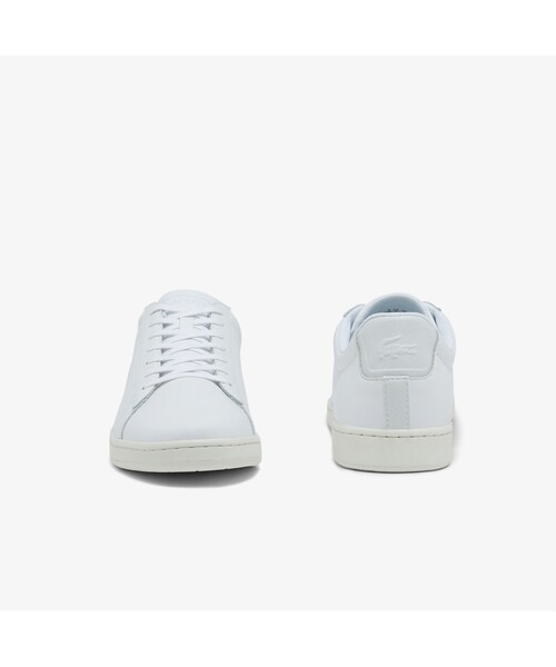 LACOSTE（ラコステ）の「メンズ CARNABY EVO 0721 1（スニーカー・メンズ・オフホワイト/ホワイト×グリーン・25.5cm/26.5cm/28.5cm/25.0cm/26.0cm/27.0cm/28.0cm）」の9枚目の写真